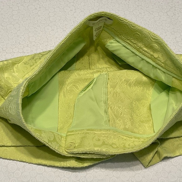 Lime Green Women's Shorts - Picture 6 of 7